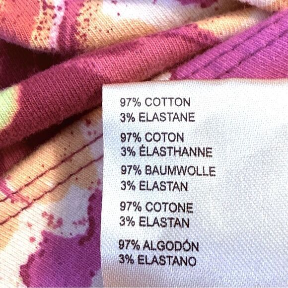 Free People Give Me More Macro Floral Style Crop Top pink combo NWT MSRP $98 - Picture 16 of 16